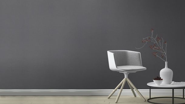 wallpaper BARBARA HOME plain mottled dark gray 560275