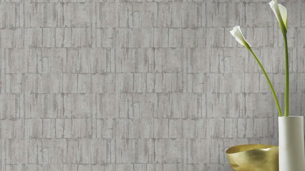 Wallpaper BARBARA HOME concrete look gray blue 560312