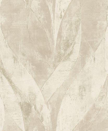 Rasch Concrete wallpaper vines beige 520033