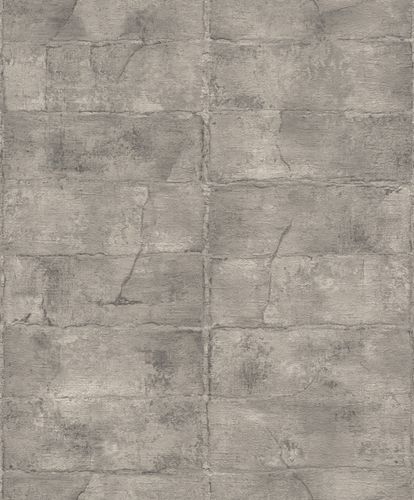 Rasch Concrete wallpaper wall industrial gray 520156