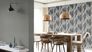 Rasch Concrete wallpaper wipe look dark blue 520262 2