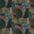 Rasch photo wallpaper abstract 3D graphic green red blue 1