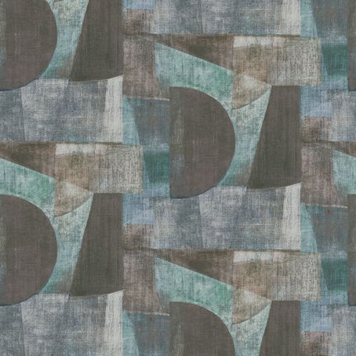 Rasch photo wallpaper 3D graphic blue brown 521733