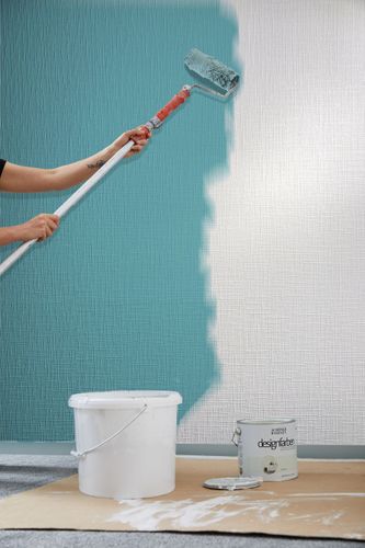 Paintable non-woven wallpaper Schöner Wohnen 33194