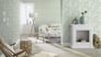 Rasch Non-Woven Wallpaper plain Beige Green 651133 6