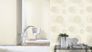 Rasch Non-Woven Wallpaper plain Beige Silver 651126 3