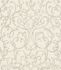 Rasch Non-Woven Wallpaper Ornaments Beige Silver 651607 2