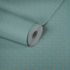 non-woven wallpaper jungle turquoise & gold design 2