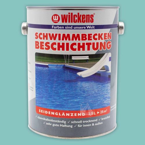 Wilckens Waterproof Paint Swimming Pools Green 2,5l