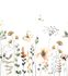 Wall mural Flowers Butterflies Green 253283 Rasch 2