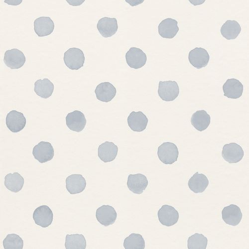 Children wallpaper dots blue 252033 Rasch non-woven