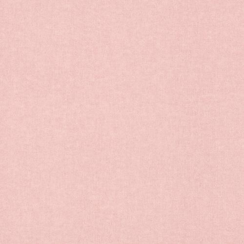 Non-woven wallpaper textile optics uni pink 252873 Rasch
