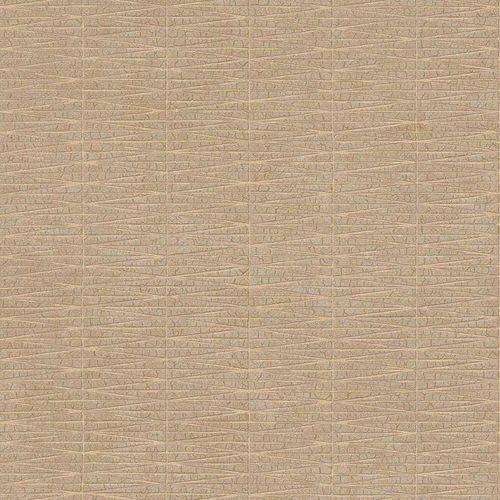 Non-woven wallpaper texture beige gold metallic 38597-1