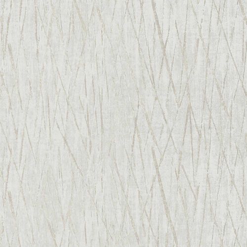 Non-woven wallpaper texture grey silver metallic 38598-6