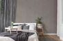 Non-woven wallpaper texture grey silver metallic 38598-8 4