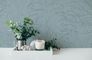 Non-woven wallpaper leaves blue silver metallic 38600-4 3