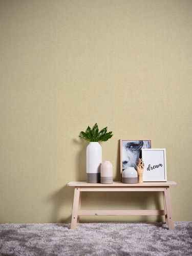 Non-woven wallpaper textile optics beige 38613-4