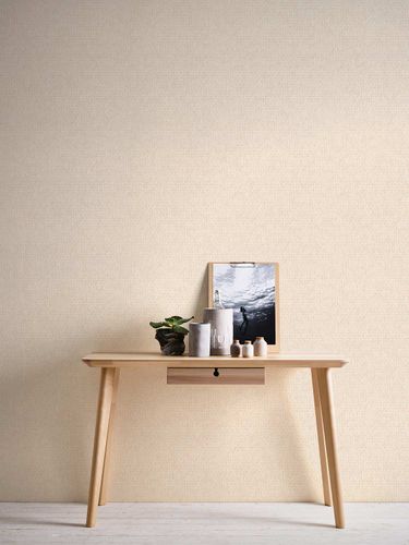 Non-woven wallpaper star cream beige 38630-1
