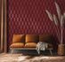 Non-woven wallpaper Red Gold Geometric 385925 2