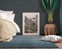 Non-woven wallpaper AS Creation dark blue gold plaster look 3