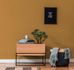 Non-woven wallpaper Yellow plaster look 386071 3