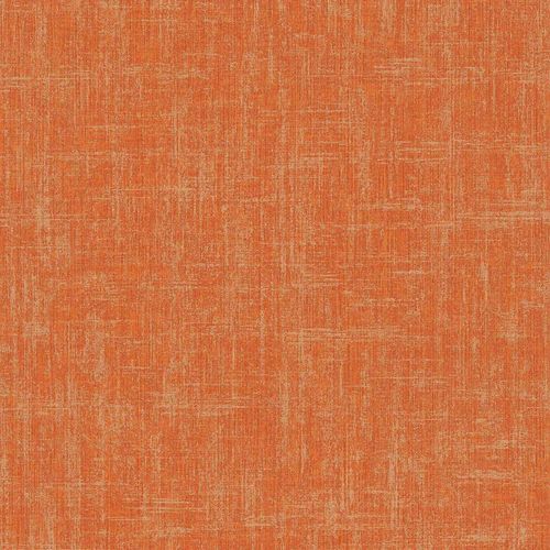 Non-woven wallpaper AS Creation Orange Gold Putzoptik