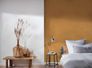 Non-woven wallpaper AS Creation Yellow Gold plaster look 5