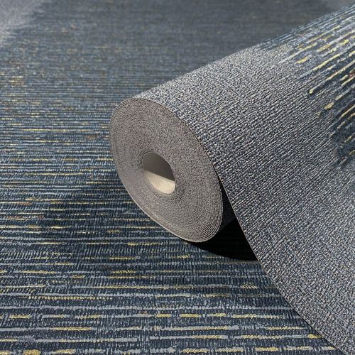 Designer Wallpaper Papis Loveday Blue Line Pattern 86757