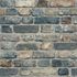 Non-woven wallpaper bricks blue beige WL2204 1