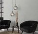 Non-woven wallpaper Ivy uni structure gray 82280 Novamur 3