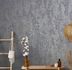 Non-woven wallpaper Ivy plaster look anthracite 82302 3