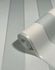 Non-woven wallpaper Ivy stripes structure white gray 2