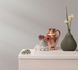 Non-woven wallpaper Ivy uni structure gray 82310 Novamur 4