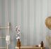 Wallpaper Ivy stripes structure white green Novamur 4