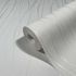 Non-woven wallpaper Ivy waves structure white 82318 2