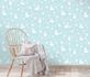 Kids wallpaper 10161-18 Alpaca Sweet And Cool Turquoise 1