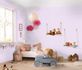 Kids Wallpaper 10162-05 Circles Glitter Stars Pink 3