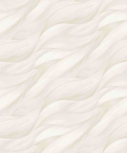 Erismann non-woven wallpaper white leaf motif 10257-01