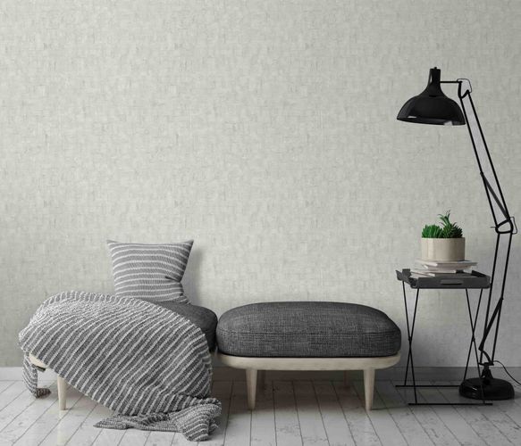Non-woven wallpaper gray metallic texture 10260-31