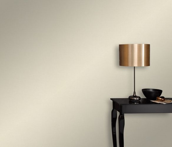 Erismann non-woven wallpaper beige plain Casual Chic