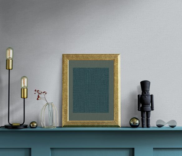 Non-woven wallpaper gray uni 10262-31 Casual Chic