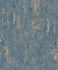 Erismann non-woven wallpaper plaster look blue metallic 1