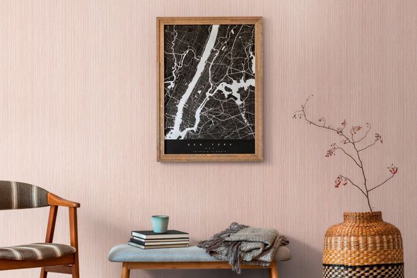 Non-woven wallpaper A.S. Creation 38820-1 Pink Red Lines