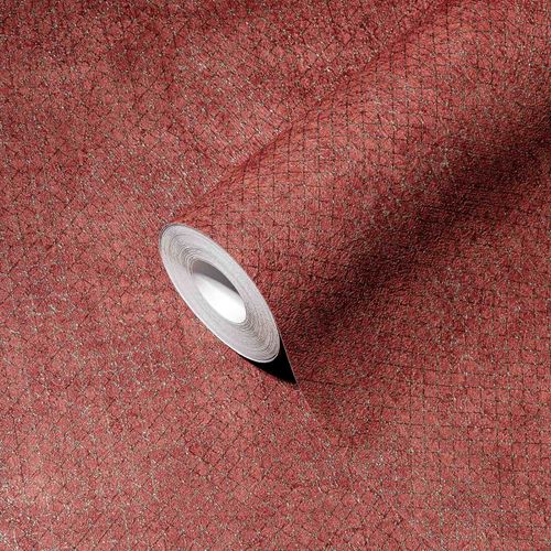 Non-woven wallpaper 38826-8 Red Gold Graphic