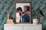 Non-woven wallpaper A.S. Creation 38827-1 Blue concrete look 3