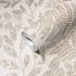 Non-woven wallpaper A.S. Creation 38830-2 White Silver Leaves 2