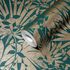 Non-woven wallpaper A.S. Creation green copper leaves 1