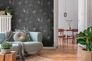 Non-woven wallpaper 38832-5 black gold texture 4