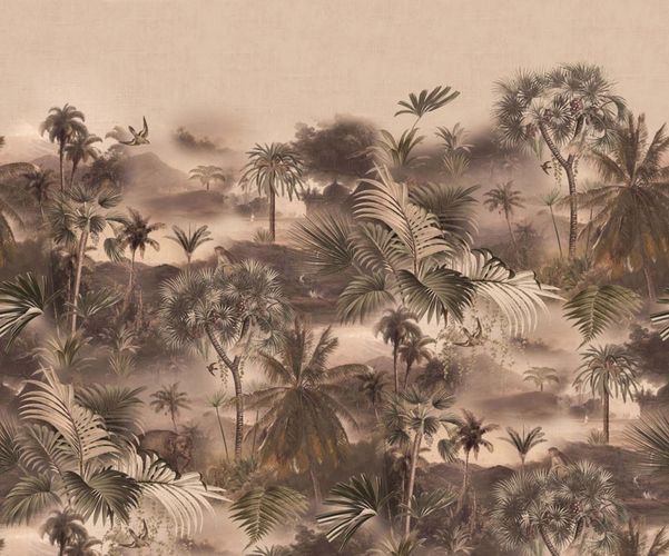 Wall mural 543636 Rasch Jungle Beige Brown
