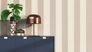 Rasch non-woven wallpaper stripes beige white gold 844016 2